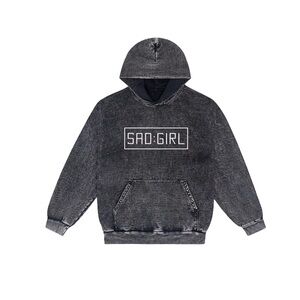 Sad Girl Hours art hoodie. Size medium.